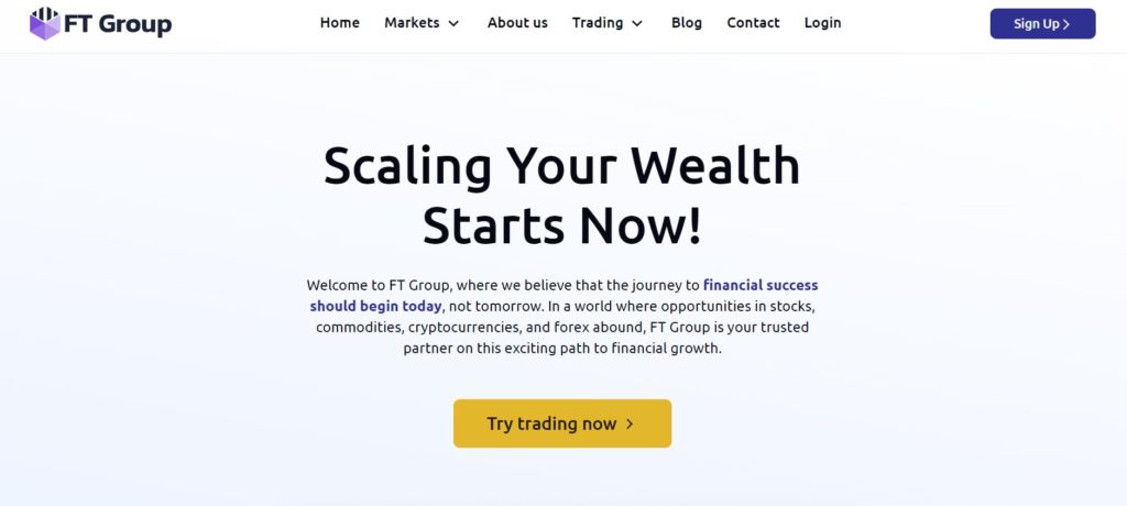 FT Group website FT Group website